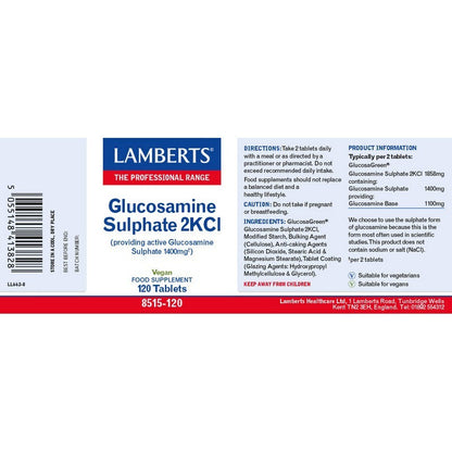 Lamberts Glucosamine Sulphate 750mg 120 Tablets