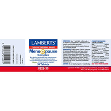 Lamberts Meno-Pause Complex 30 Tablets