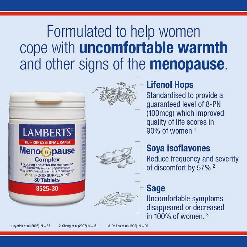 Lamberts Meno-Pause Complex 30 Tablets
