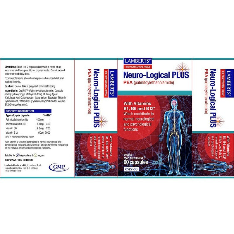 Lamberts Neuro-Logical Plus 60 Capsules