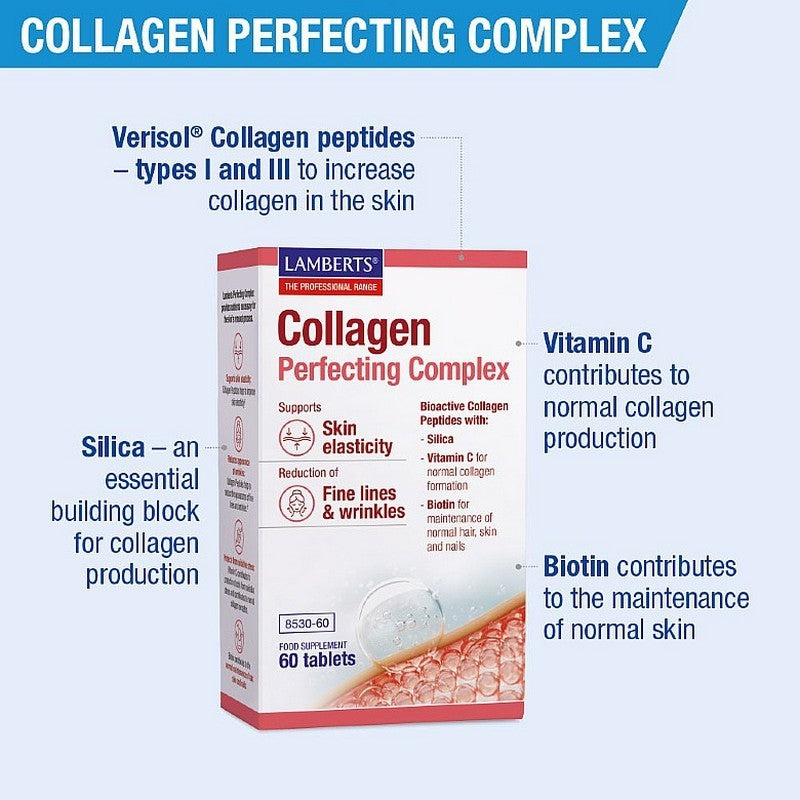 Lamberts Collagen Perfecting Complex 60 Tablets