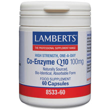 Lamberts Co Enzyme Q 10 100mg 60 Capsules