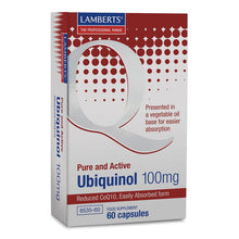 Lamberts Ubiquinol 100mg (Reduced Coq10) 60 Capsules