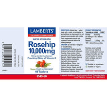 Lamberts Rosehip 10,000mg 60 Tablets