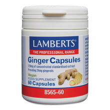 Lamberts Ginger Capsules 60 Capsules