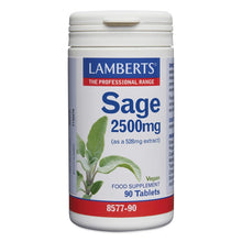 Lamberts Sage 2500mg (2.5% Rosmarinic Acid) 90 Tablets