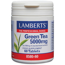 Lamberts Green Tea 5000mg (Providing 250mg Catechins) 60 Tablets