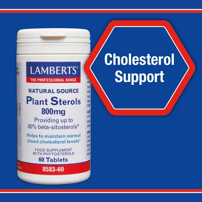 Lamberts Plant Sterols 800mg 60 Tablets