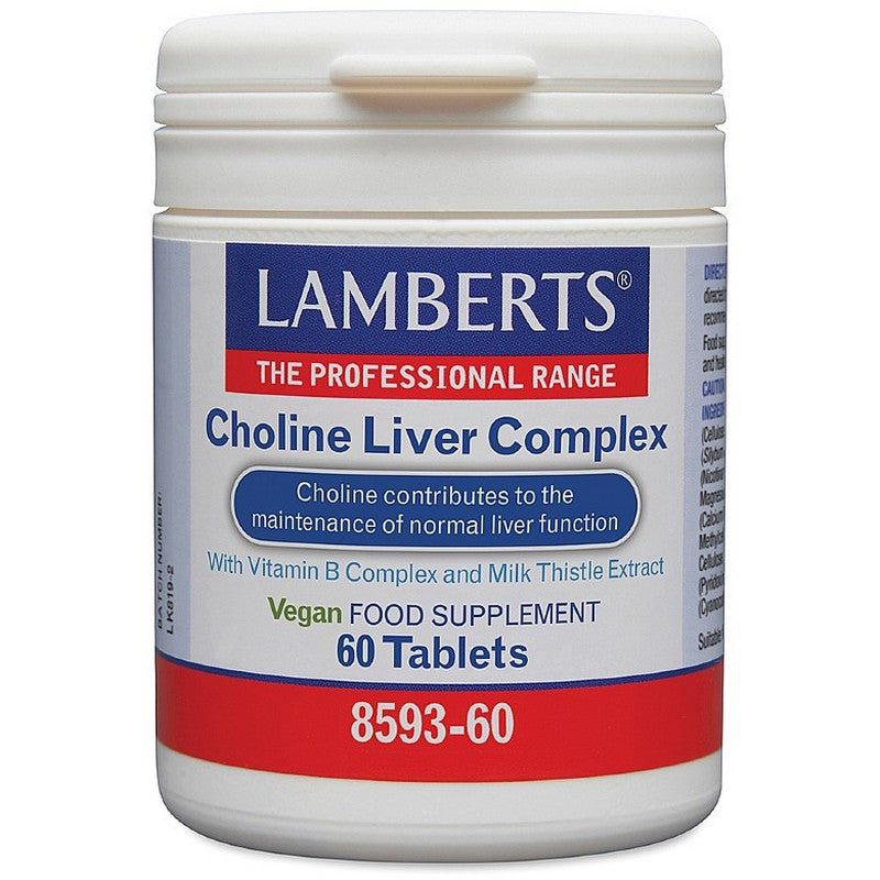 Lamberts Choline Liver Complex 60 Tablets