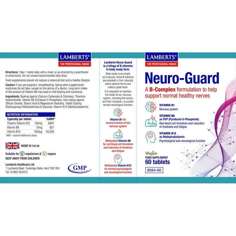 Lamberts Neuro-Guard 60 Tablets
