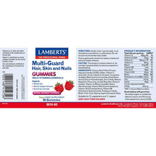 Lamberts Multi-Guard Hair, Skin and Nails Gummies 60 Gummies