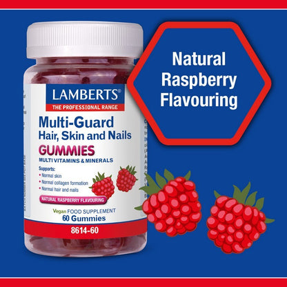 Lamberts Multi-Guard Hair, Skin and Nails Gummies 60 Gummies