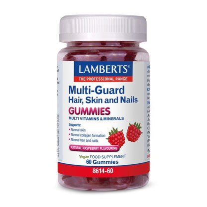 Lamberts Multi-Guard Hair, Skin and Nails Gummies 60 Gummies