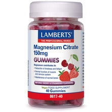 Lamberts Magnesium Citrate gummies 40 Gummies