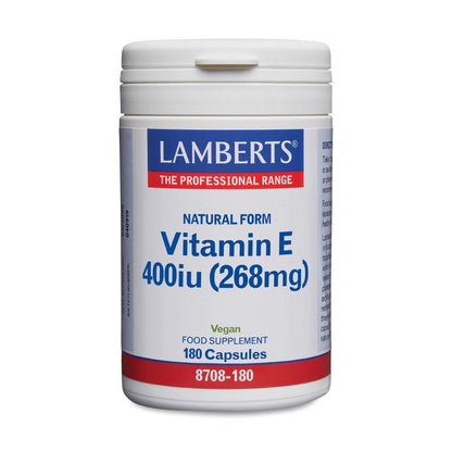Lamberts Natural Vitamin E 400iu
