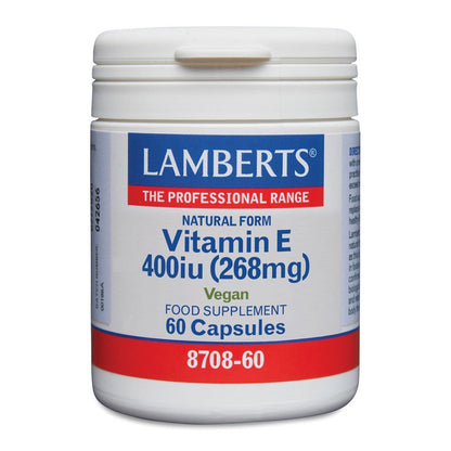 Lamberts Natural Vitamin E 400iu