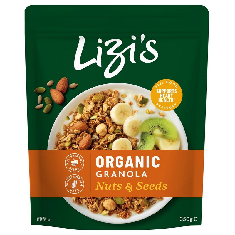 Lizi's Organic Granola Breakfast Cereal 350g