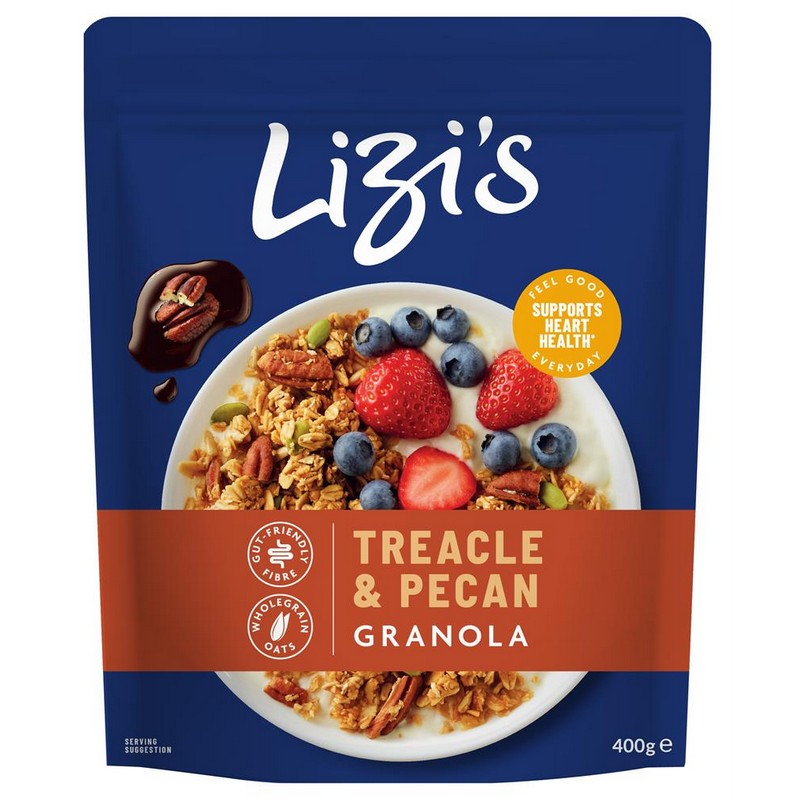 Lizi's Treacle Pecan Breakfast Cereal 400g