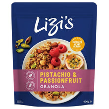 Lizi's Passionfruit Pistachio B/fast Cereal 400g