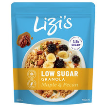 Lizi's Lizi's Low Sugar Maple & Pecan 400g