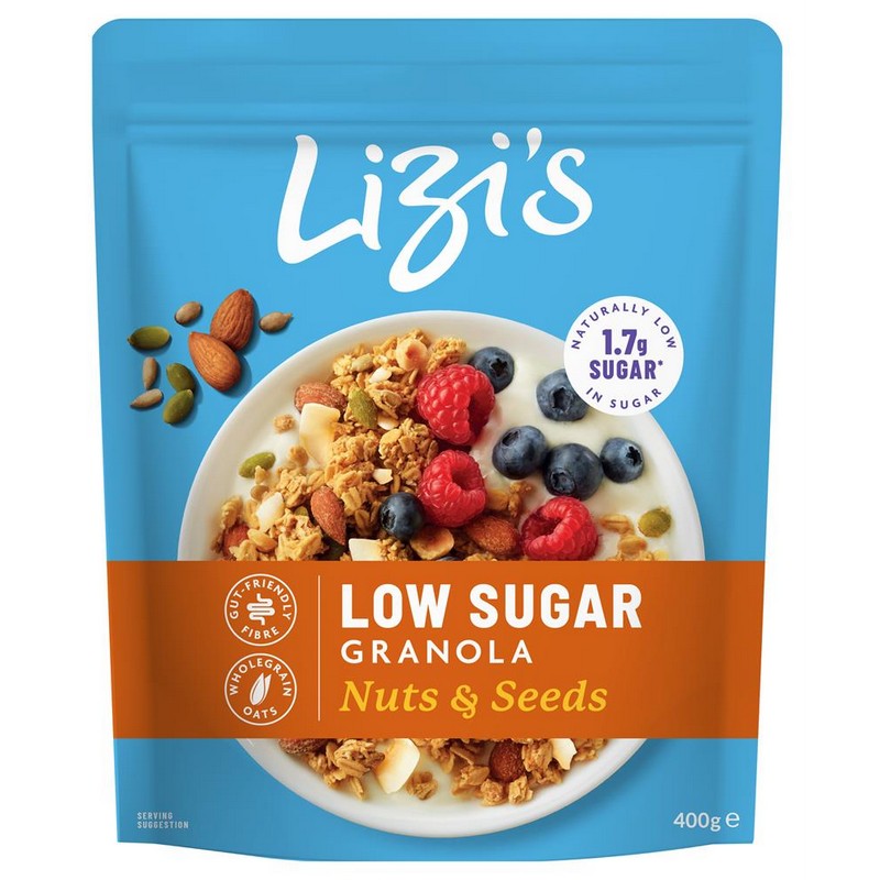 Lizi's Low Sugar Granola ready-to-eat breakfast cereal 500g