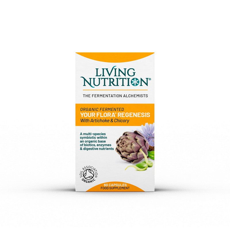 Living Nutrition Your Flora Regenesis 60 Capsules