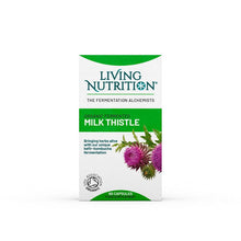 Living Nutrition Organic Fermented Milk Thistle 60 Capsules