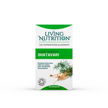 Living Nutrition Organic Fermented Shatavari 60 Capsules