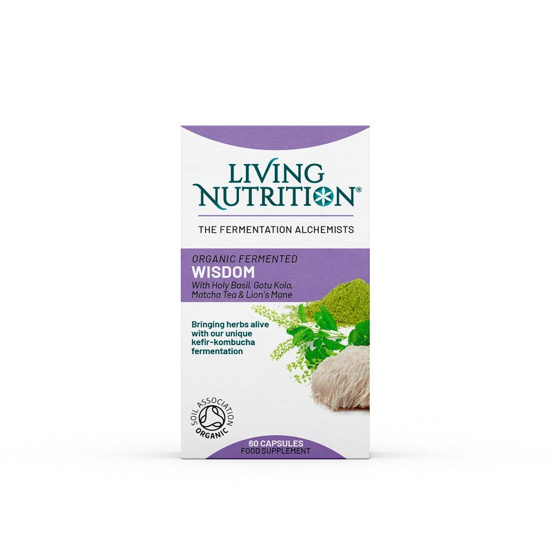 Living Nutrition Organic Fermented Wisdom 60 Capsules