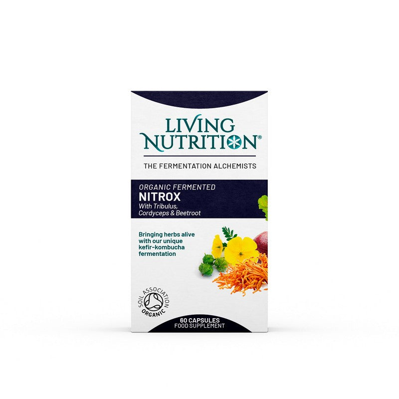 Living Nutrition Organic Fermented NitroX 60 Capsules