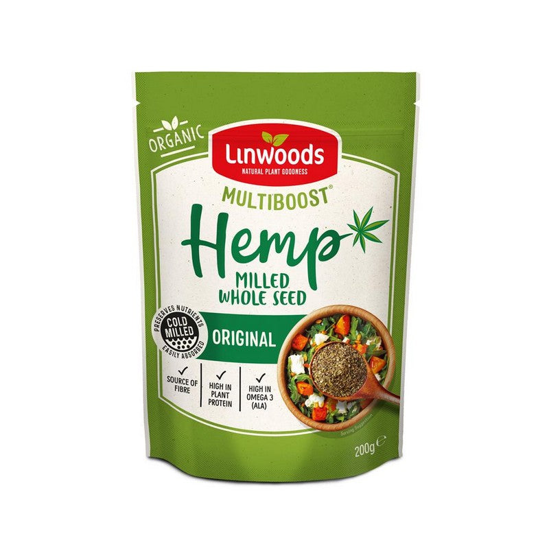Linwoods Multiboost Organic Milled Hemp Seed 200gm