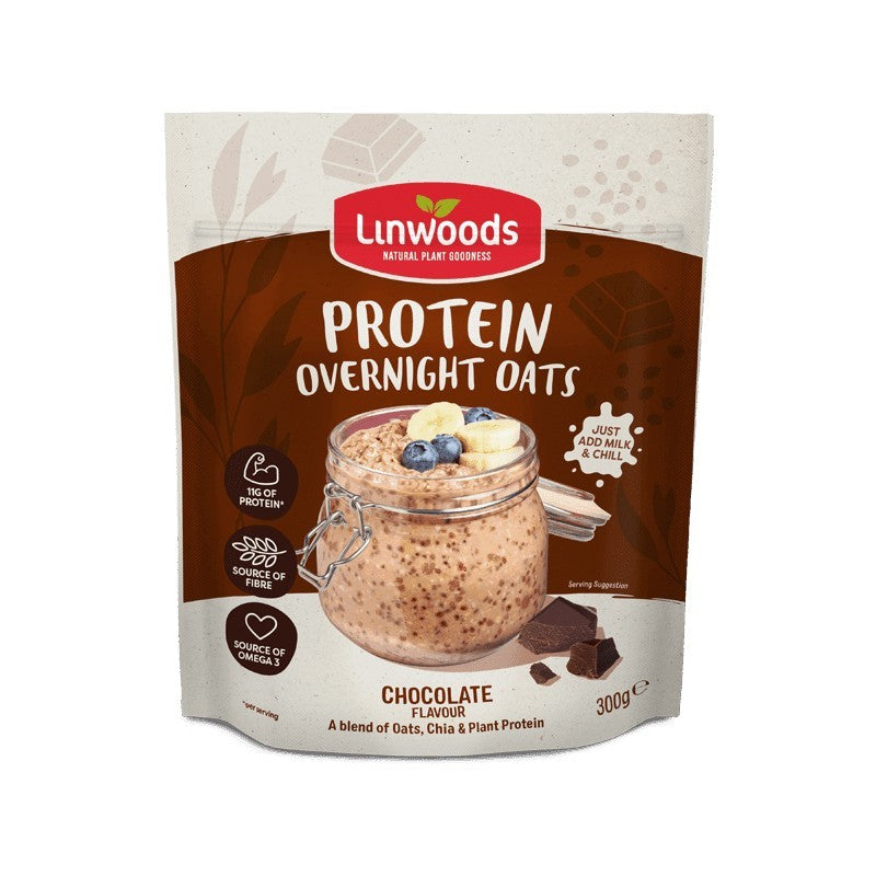 Linwoods Overnight Oats Chocolate Protein 300gm
