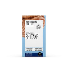 Mushrooms For Life Organic Shiitake  Pure Grade Extract 60 Capsules