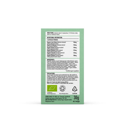 Mushrooms For Life Organic Myco Synergy Myco Blend 60 Capsules