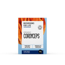 Mushrooms For Life Organic Cordyceps  Pure Grade Extract Powder 60g