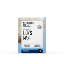 Mushrooms For Life Organic Lion's Mane  Pure Grade Extract Powder 60g