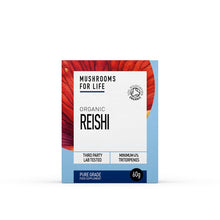 Mushrooms For Life Organic Reishi  Pure Grade Extract Powder 60g