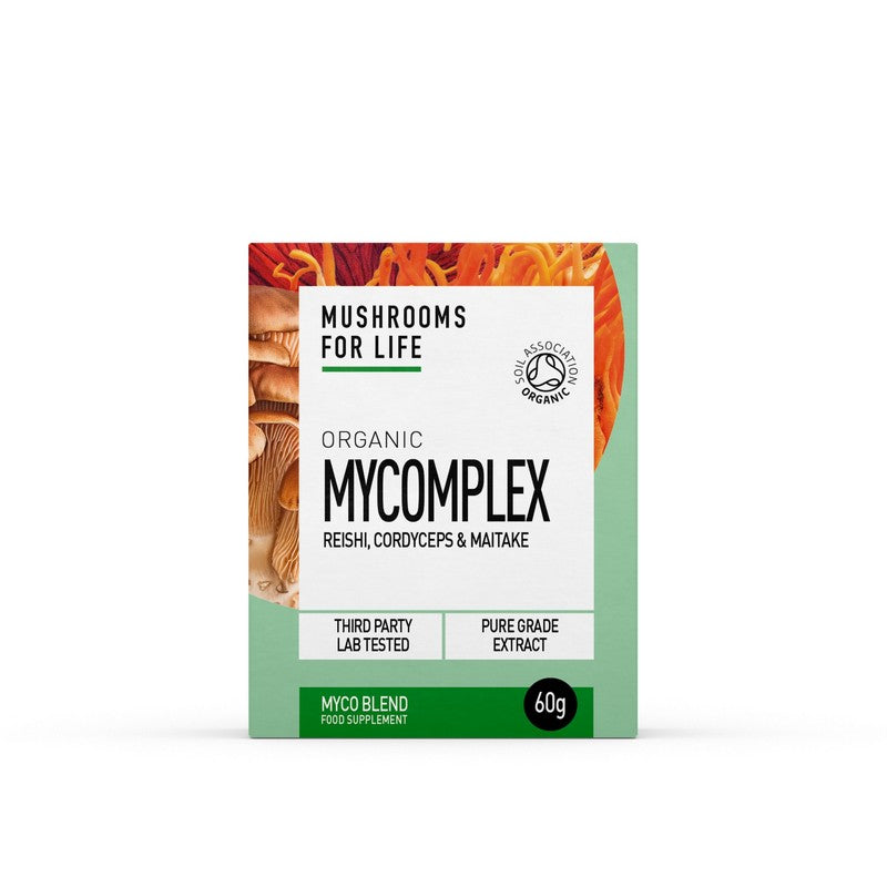 Mushrooms For Life Organic Mycomplex Myco Blend Powder 60g