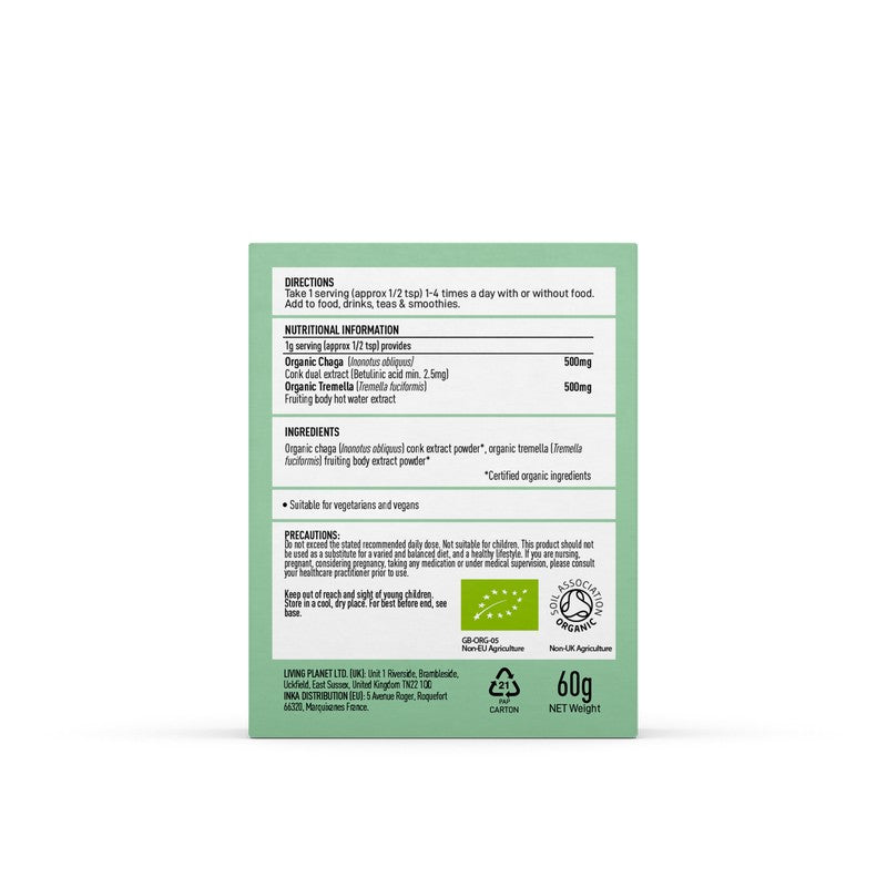 Mushrooms For Life Organic Myco Beauty Myco Blend Powder 60g