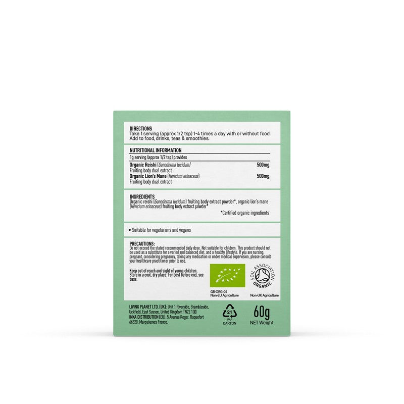 Mushrooms For Life Organic Myco Zen Myco Blend Powder 60g