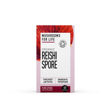 Mushrooms For Life Organic Reishi Spore 60 Capules