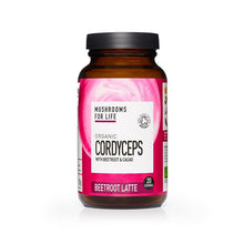 Mushrooms For Life Organic Cordyceps Beetroot Latte 130g