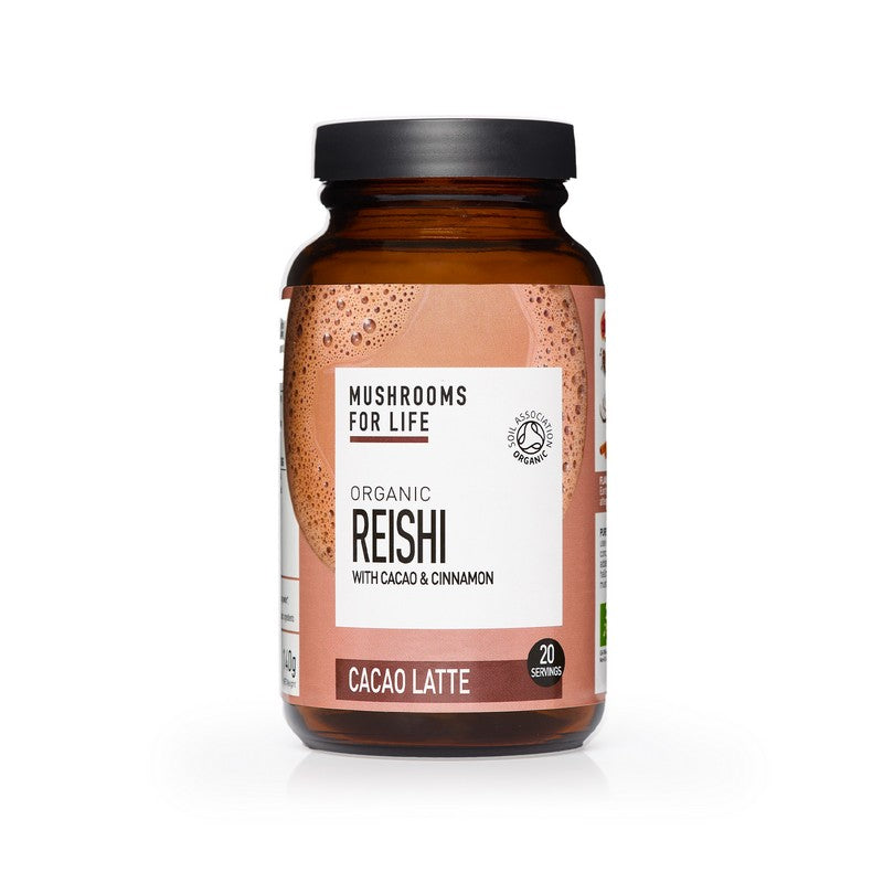 Mushrooms For Life Organic Reishi Cacao Latte 140g
