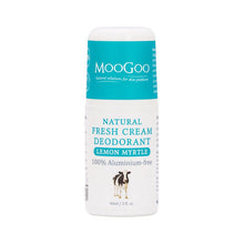 MooGoo Fresh Cream Deodorant - Lemon Myrtle