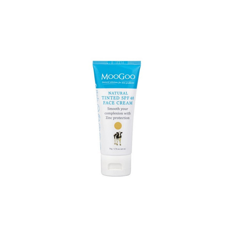 MooGoo Tinted SPF 40 Face Cream 50g