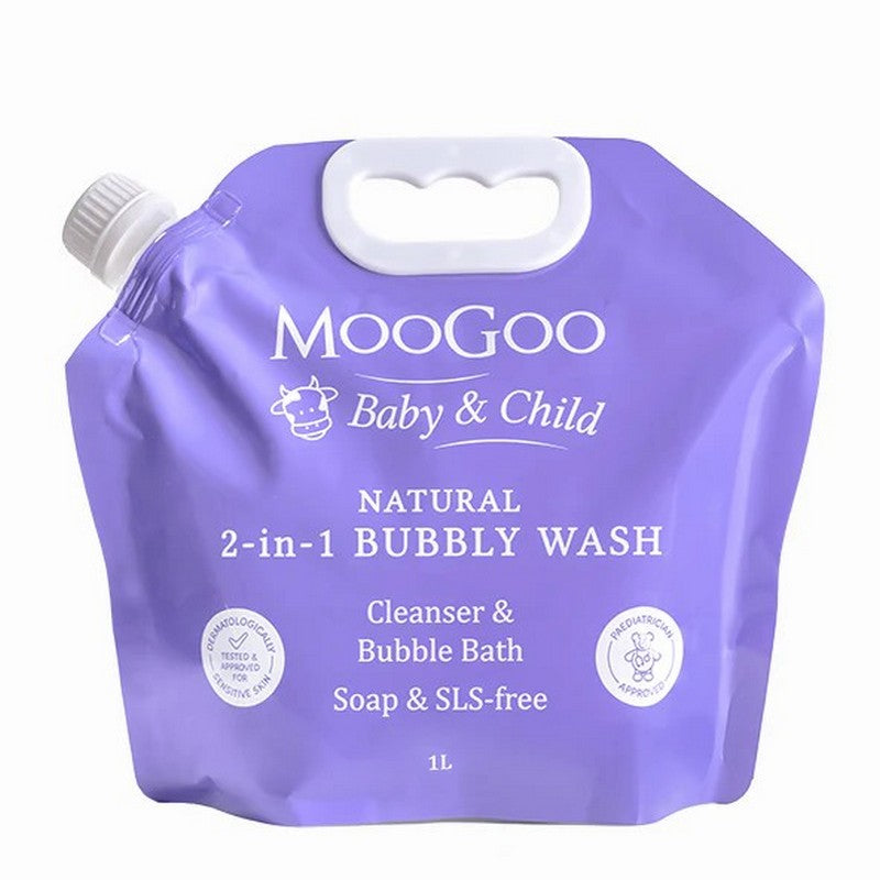 MooGoo 2-in-1 Bubbly Wash