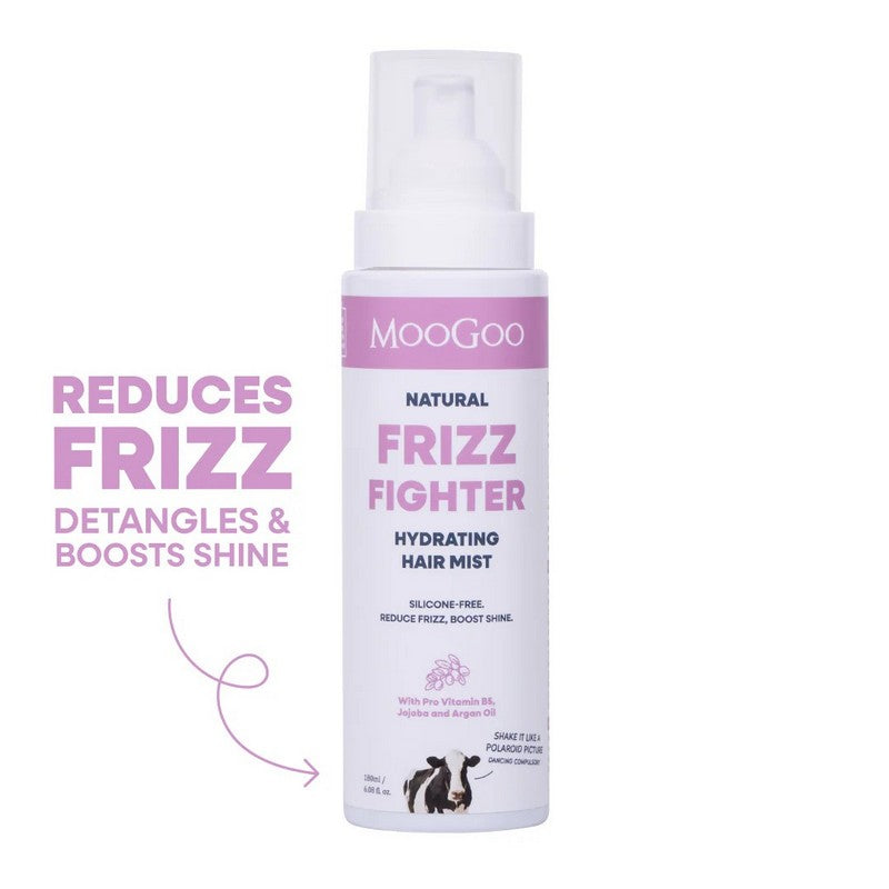 MooGoo Natural Frizz-Free Hydration Hair Mist 180ml