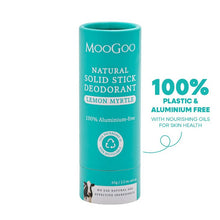 MooGoo Deodorant Stick - Lemon Myrtle 65g