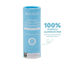 MooGoo Deodorant Stick - Coconut Cream 65g