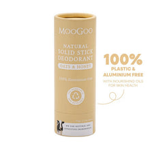 MooGoo Deodorant Stick - Oats & Honey 65g